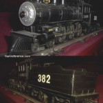 Illinois Central 382 4-6-0 Steam Engine O scale