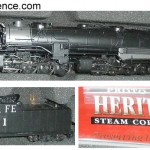 Proto 2000 Heritage Santa Fe Ho Gauge 2-8-8-2 Ariculated Steam Engine