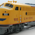 Atlas Union Pacific F3A Front Side