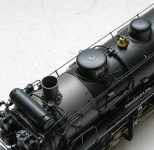 Overland Northern Pacific W-5 2-8-2 Engine Top Detail